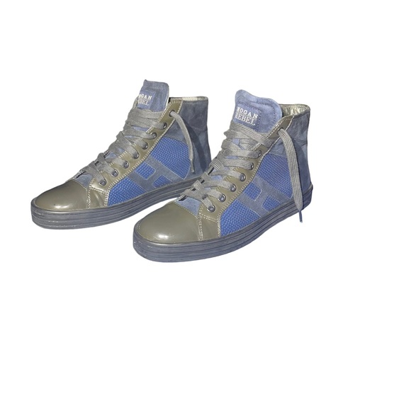 Hogan REBEL hightop sneakers for ladies size 37 - Picture 7 of 11